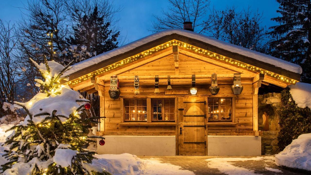 GOLFHOTEL Les Hauts de Gstaad&SPA Buitenkant foto